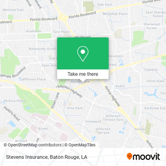 Stevens Insurance map