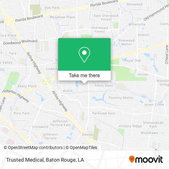 Mapa de Trusted Medical