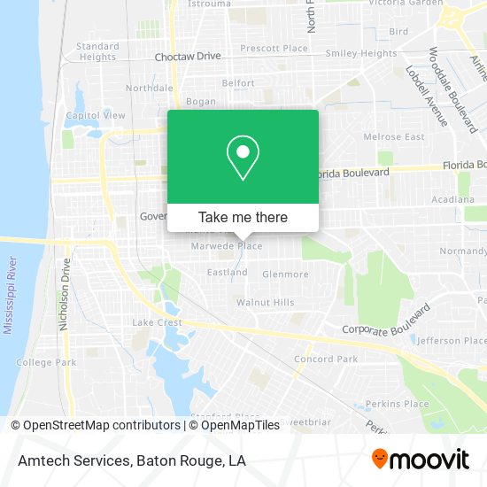 Amtech Services map