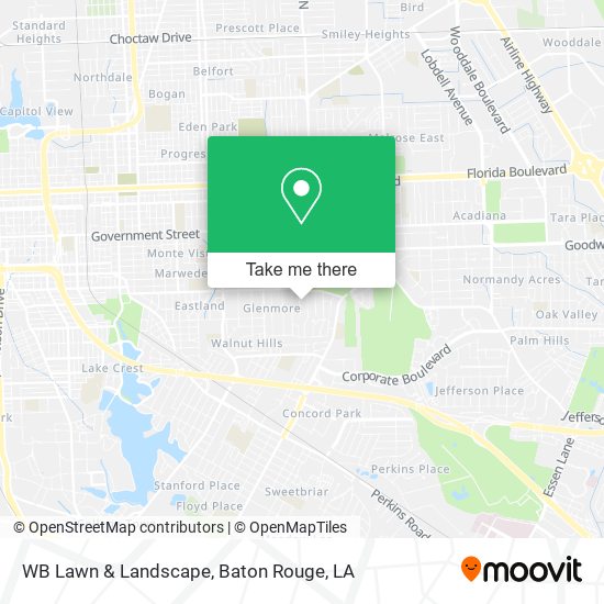 Mapa de WB Lawn & Landscape