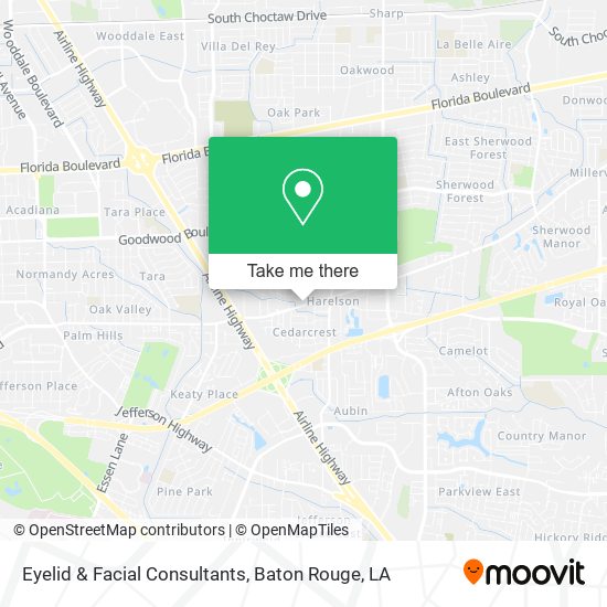 Eyelid & Facial Consultants map