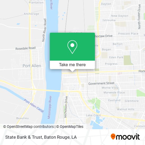 State Bank & Trust map