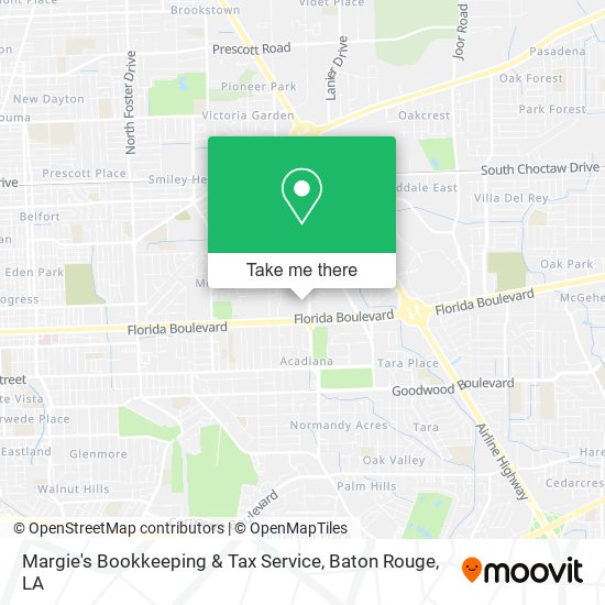 Margie's Bookkeeping & Tax Service map
