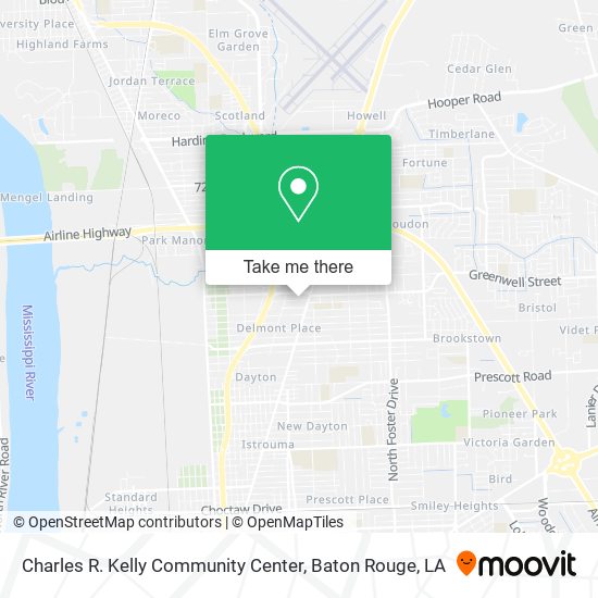 Mapa de Charles R. Kelly Community Center