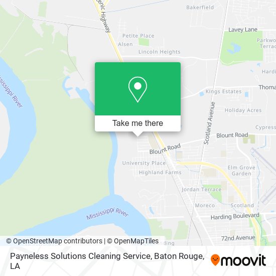 Mapa de Payneless Solutions Cleaning Service