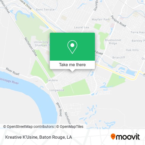 Mapa de Kreative K'Usine