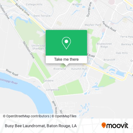 Mapa de Busy Bee Laundromat
