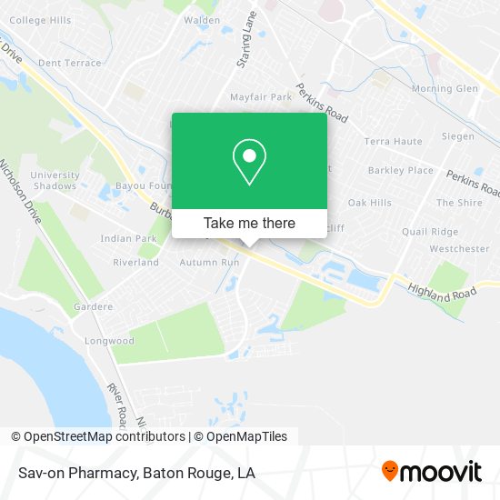 Sav-on Pharmacy map