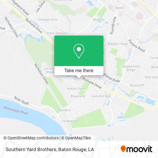Mapa de Southern Yard Brothers