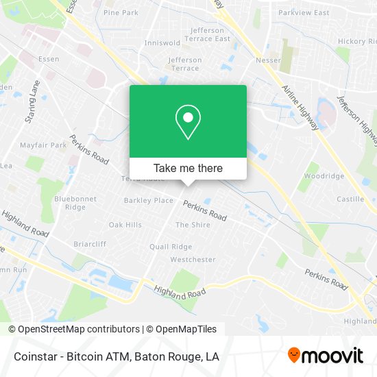 Coinstar - Bitcoin ATM map