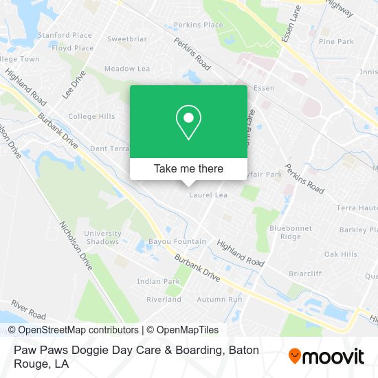 Paw Paws Doggie Day Care & Boarding map