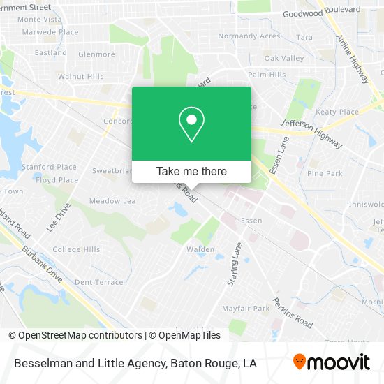 Besselman and Little Agency map