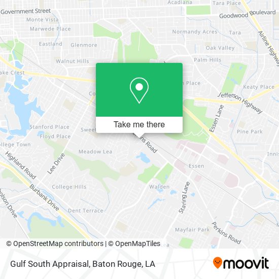 Gulf South Appraisal map