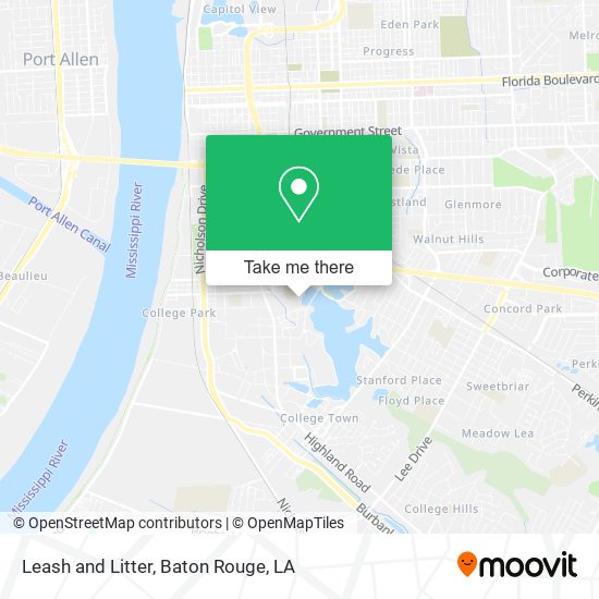 Leash and Litter map