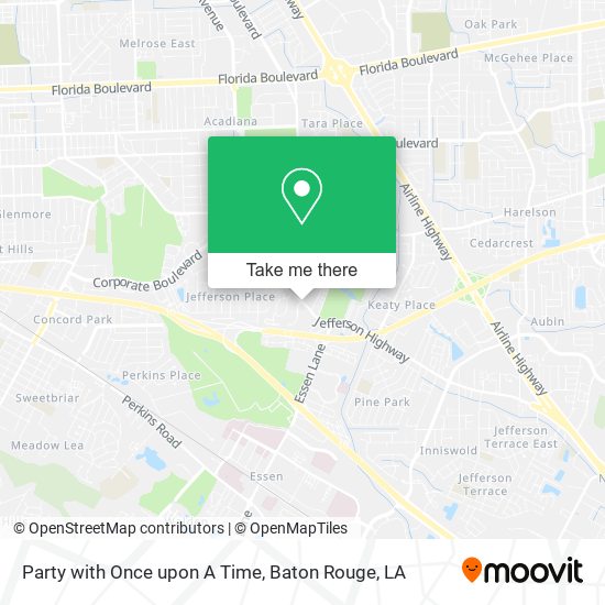 Party with Once upon A Time map