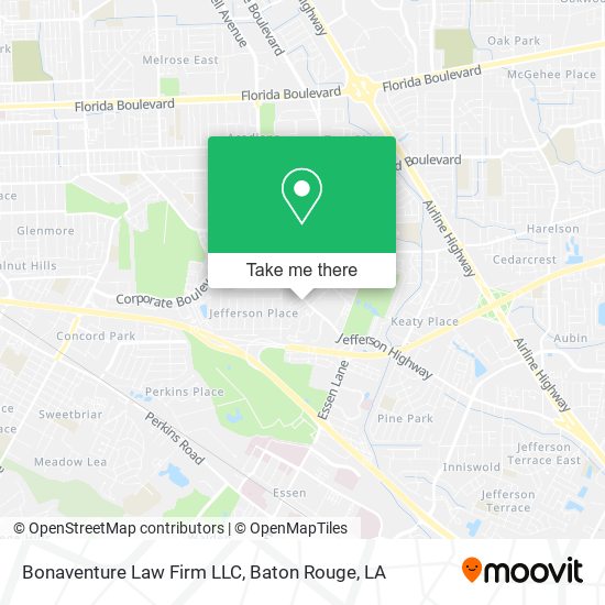 Mapa de Bonaventure Law Firm LLC