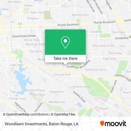 Mapa de Woodlawn Investments