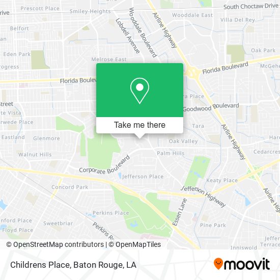 Childrens Place map