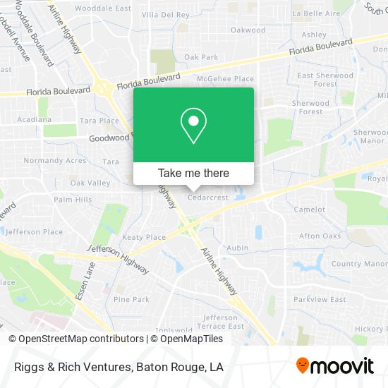 Mapa de Riggs & Rich Ventures