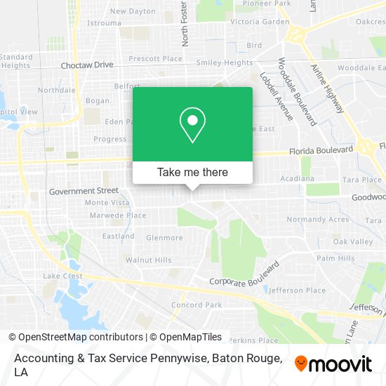 Mapa de Accounting & Tax Service Pennywise