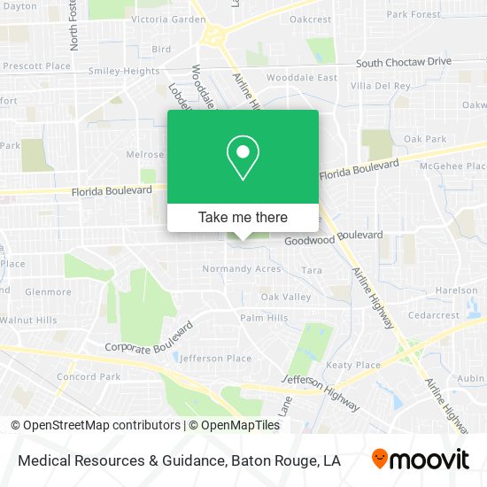 Mapa de Medical Resources & Guidance