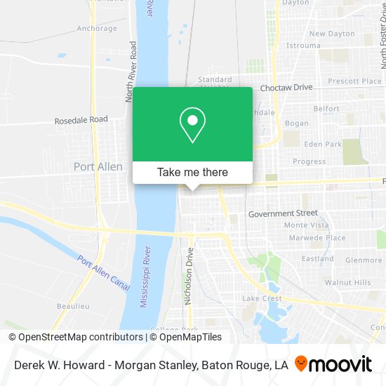 Derek W. Howard - Morgan Stanley map