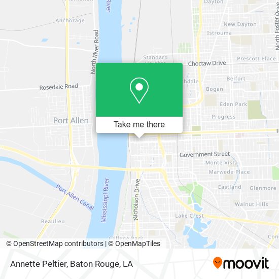 Annette Peltier map