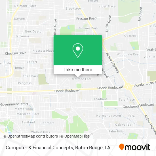 Computer & Financial Concepts map