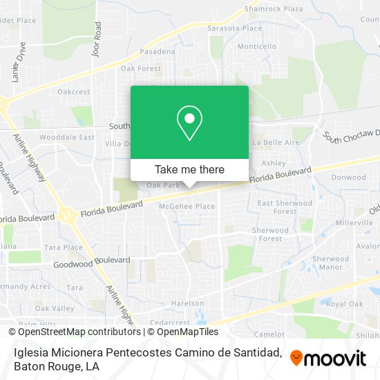Iglesia Micionera Pentecostes Camino de Santidad map