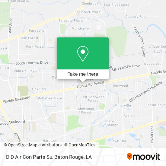 D D Air Con Parts Su map