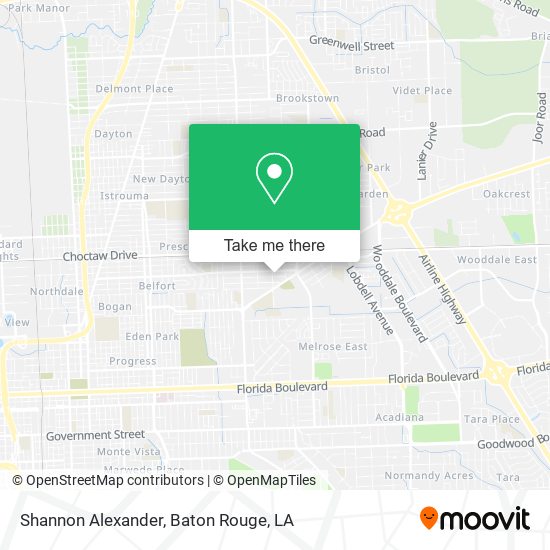 Shannon Alexander map