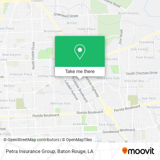 Petra Insurance Group map