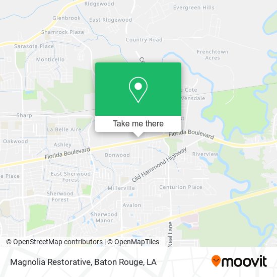 Magnolia Restorative map