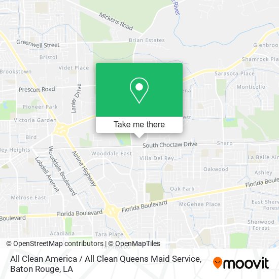 All Clean America / All Clean Queens Maid Service map