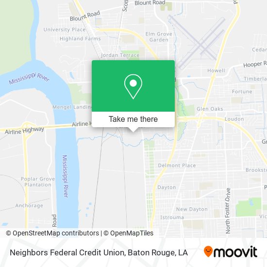Neighbors Federal Credit Union map