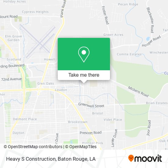 Heavy S Construction map