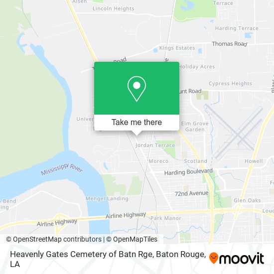 Mapa de Heavenly Gates Cemetery of Batn Rge