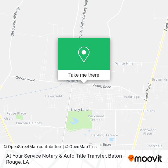 At Your Service Notary & Auto Title Transfer map
