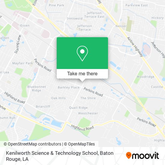 Kenilworth Science & Technology School map