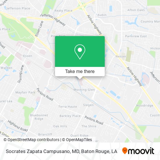 Mapa de Socrates Zapata Campusano, MD