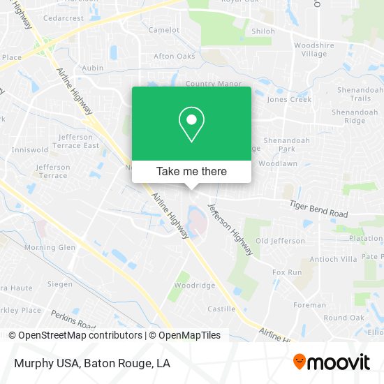 Mapa de Murphy USA