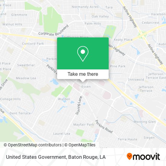 United States Government map
