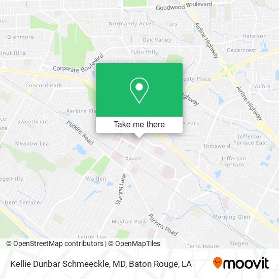 Kellie Dunbar Schmeeckle, MD map