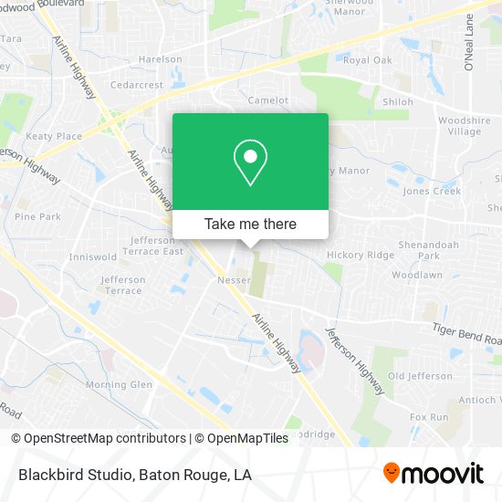 Blackbird Studio map