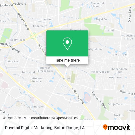 Mapa de Dovetail Digital Marketing