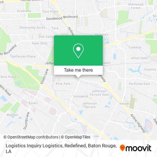 Logistics Inquiry Logistics, Redefined map