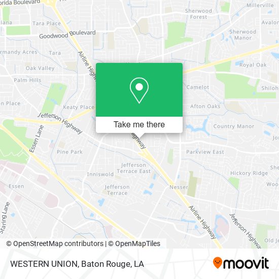 Mapa de WESTERN UNION