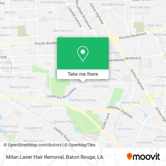 Mapa de Milan Laser Hair Removal