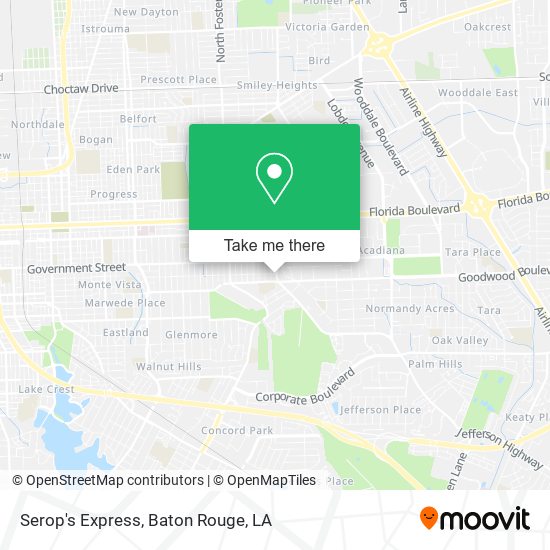 Serop's Express map