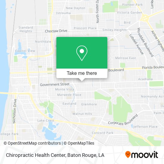 Mapa de Chiropractic Health Center